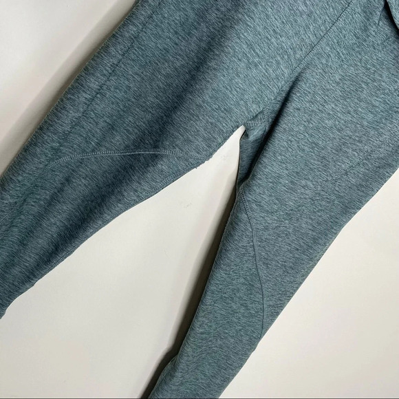 Free People Movement Heathered Green Gathered Crossover Hang Ten Legging Medium - Picture 4 of 8